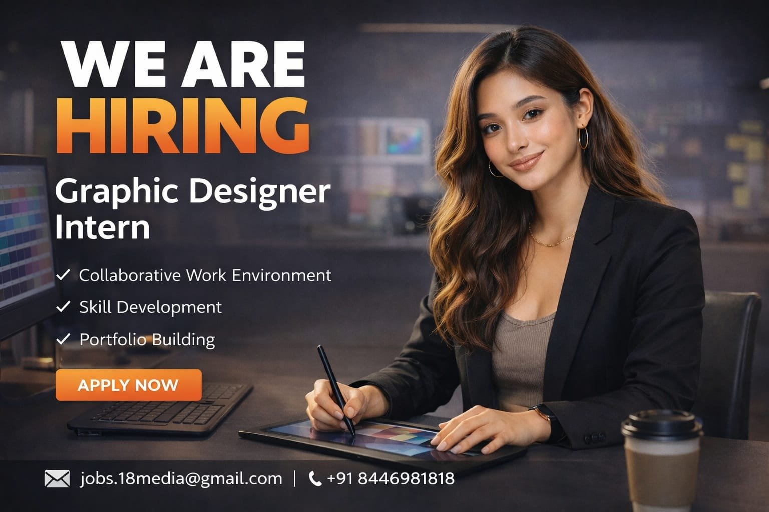 Graphic Designer Internship Pune - 18mediaadvertising.com