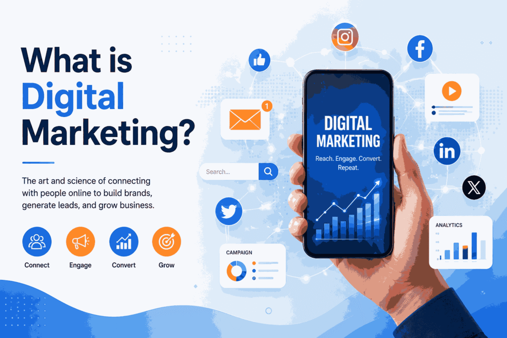 What Is Digital Marketing? 7 Powerful Reasons Why What Is Digital Marketing Is the Best Choice for Digital Marketing in 2026