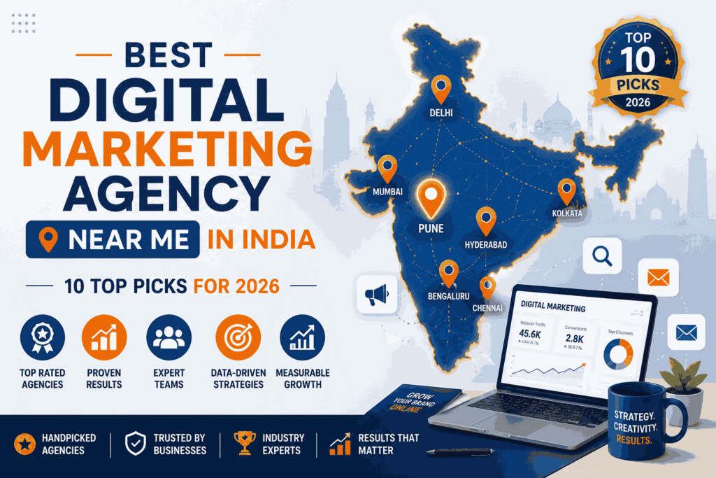 Best Digital Marketing Agency Near Me in India: 10 Top Picks for 2026