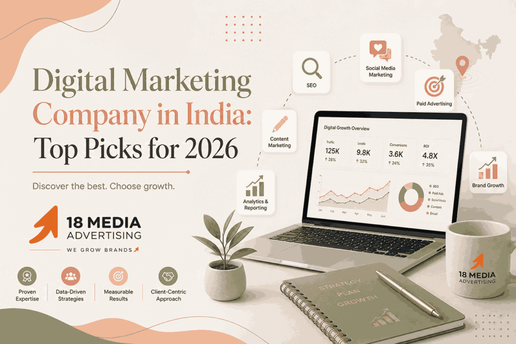 Best Digital Marketing Company in India: Top Picks for 2026 and Why 18 Media Advertising Leads the Way