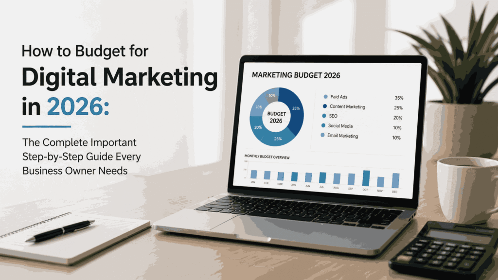 How to Budget for Digital Marketing in 2026: The Complete Important Step-by-Step Guide Every Business Owner Needs