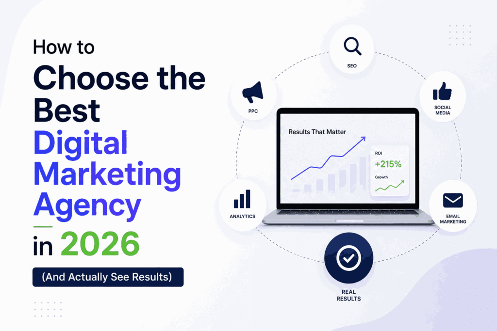 How to Choose the Best Digital Marketing Agency in 2026 (And Actually See Results)