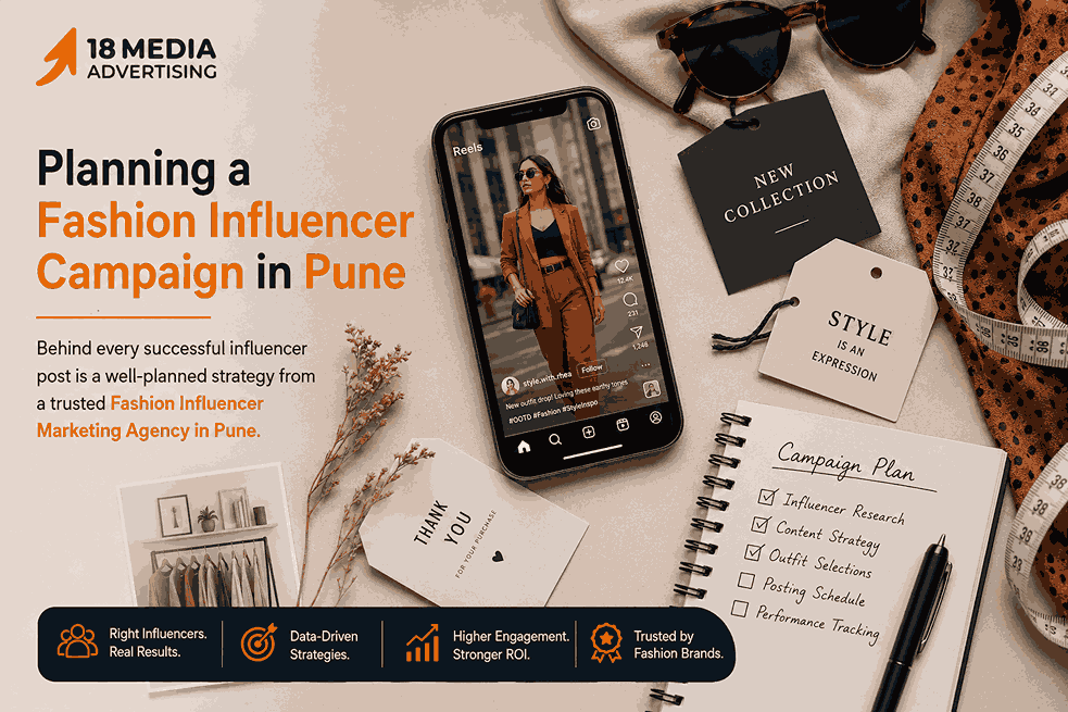 Fashion Influencer Marketing Agency in Pune planning an influencer campaign