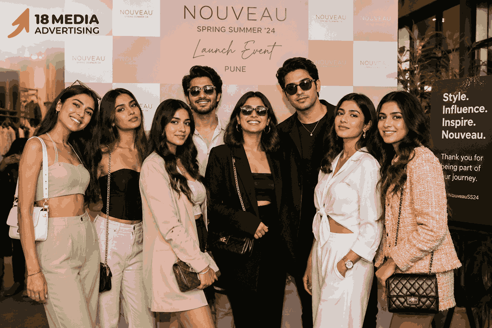 Fashion influencer marketing services in Pune brand launch event