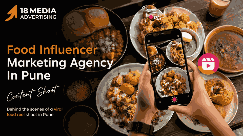 Food Influencer Marketing Agency In Pune capturing viral street food content