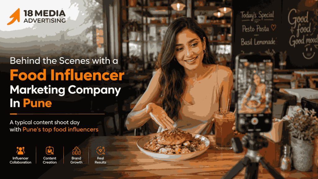 Food Influencer Marketing Company In Pune capturing restaurant content