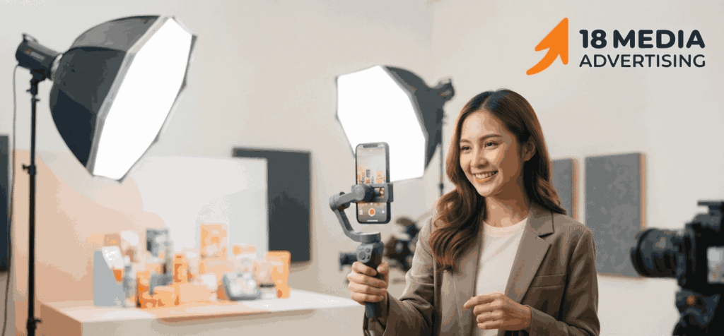 Instagram Marketing Company creating engaging Reels content