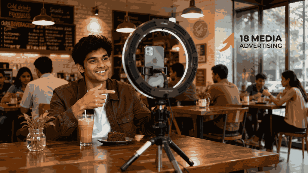 Local influencer collaboration as part of Instagram Marketing Services In Pune