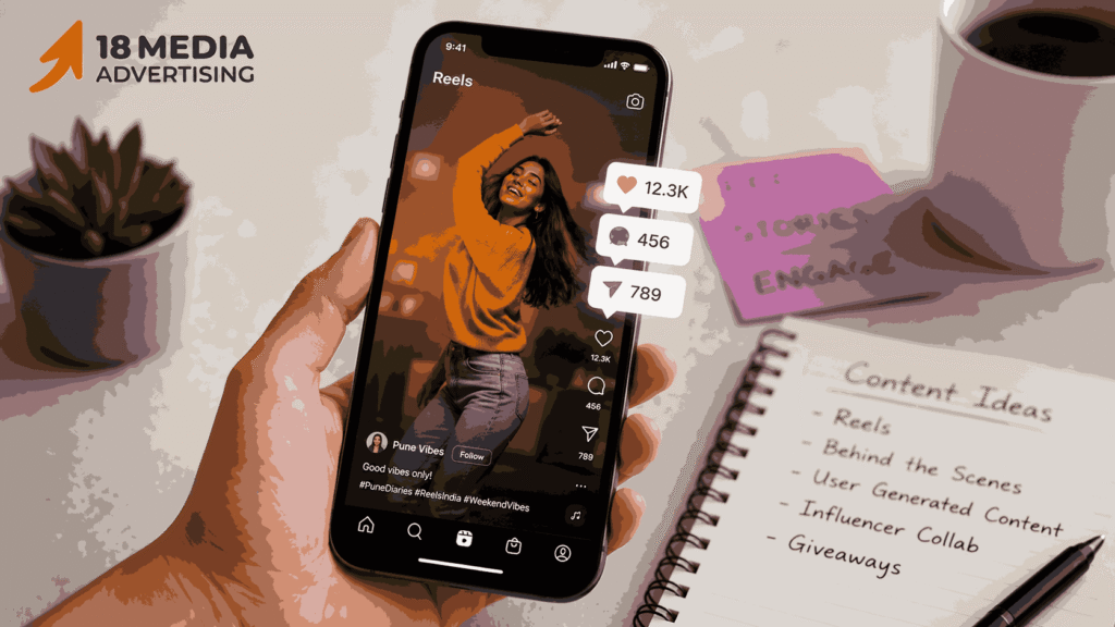 Reels strategy used by the top Instagram marketing agency in Pune