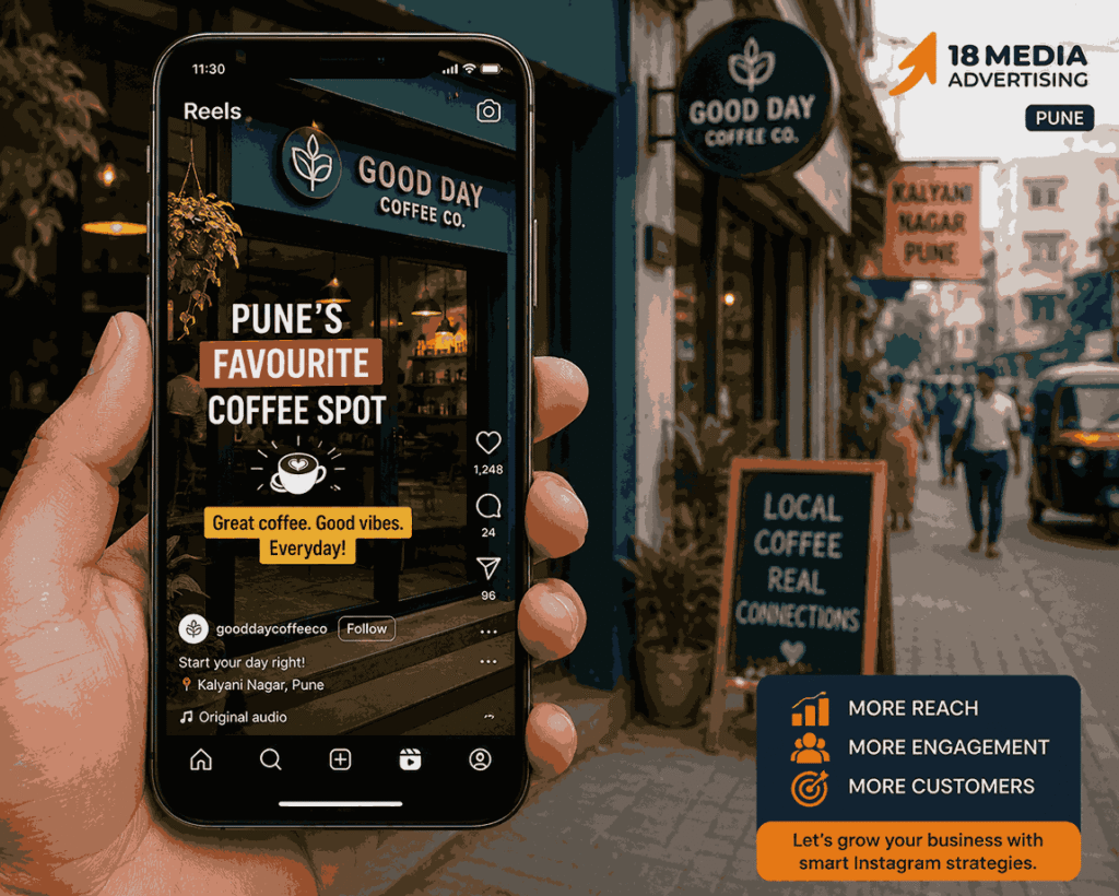 Instagram Reels strategy as part of Professional Instagram Marketing Services in Pune