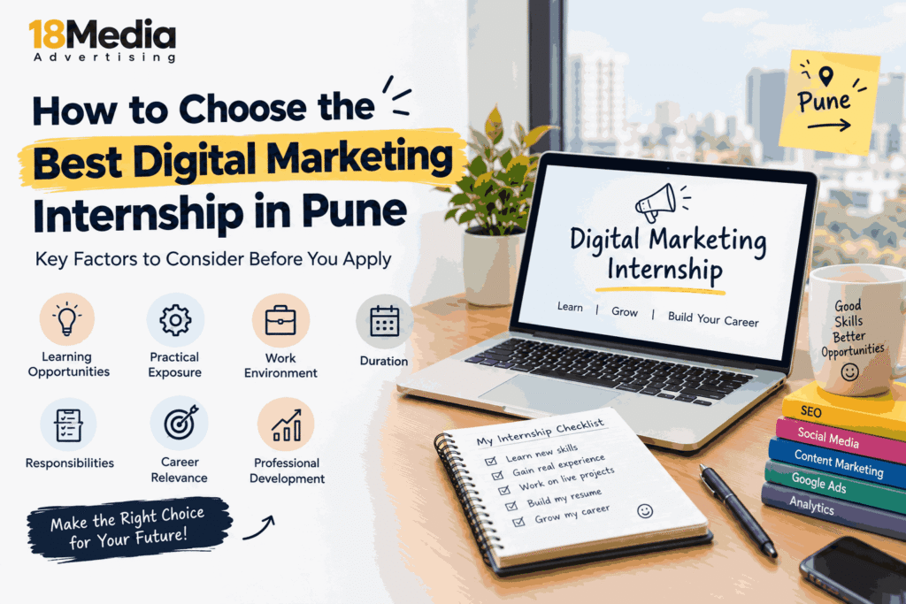 Best Digital Marketing Internship in Pune