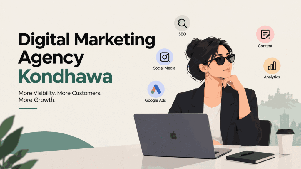 Digital Marketing Agency Kondhawa: Services, Benefits & How to Choose the Right Agency