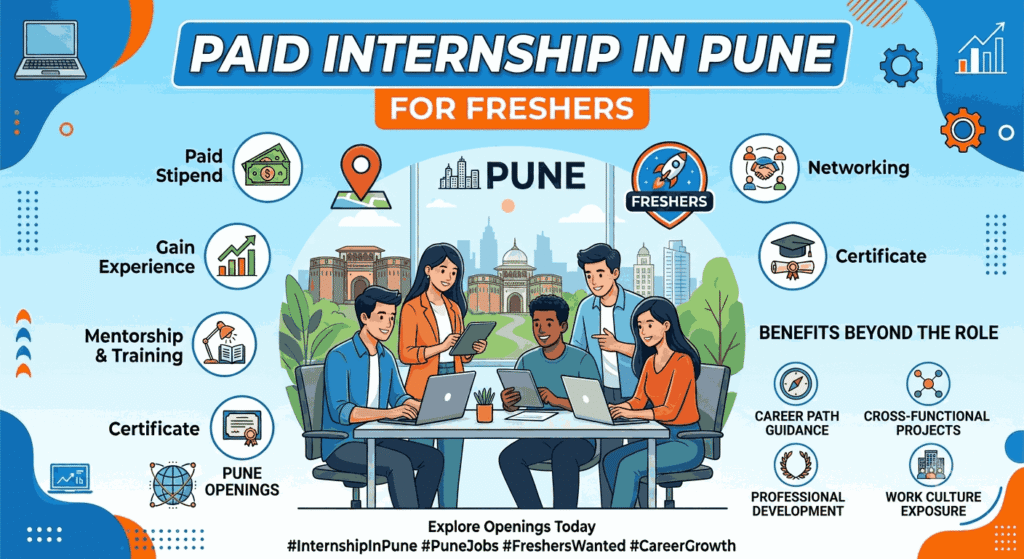 Paid Internship in Pune for Freshers