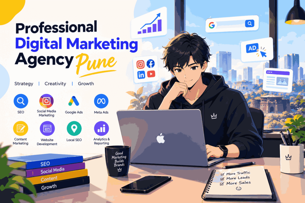 Professional Digital Marketing Agency Pune: Grow Your Business Online with 18 Media Advertising