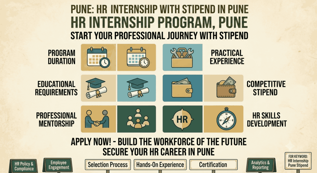 HR Internship with Stipend in Pune