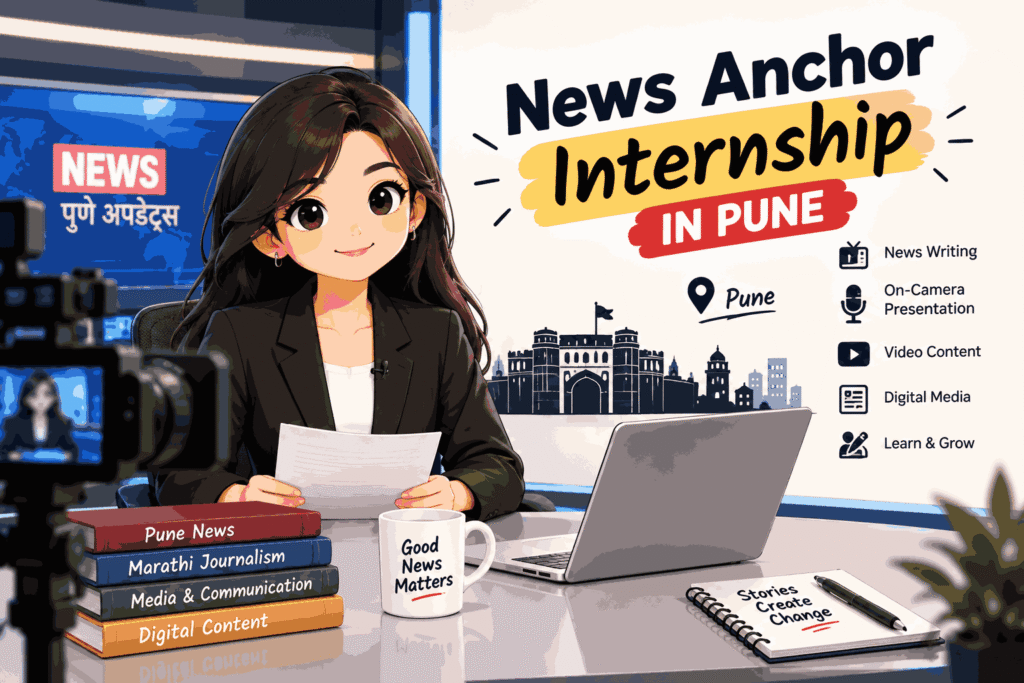 News Anchor Internship in Pune