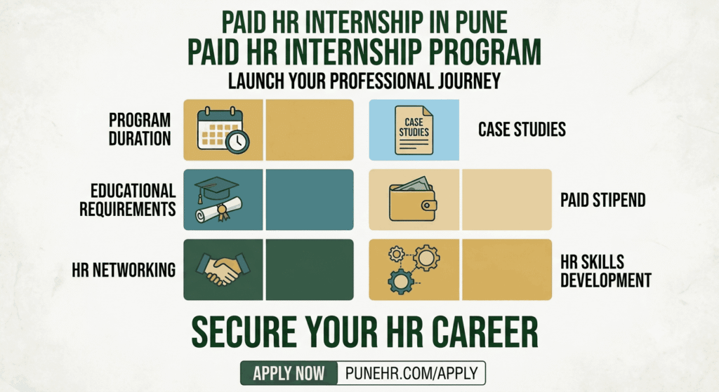 Paid HR Internship in Pune