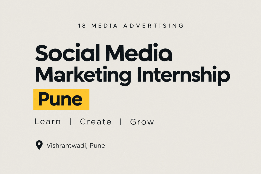 Social Media Marketing Internship Pune
